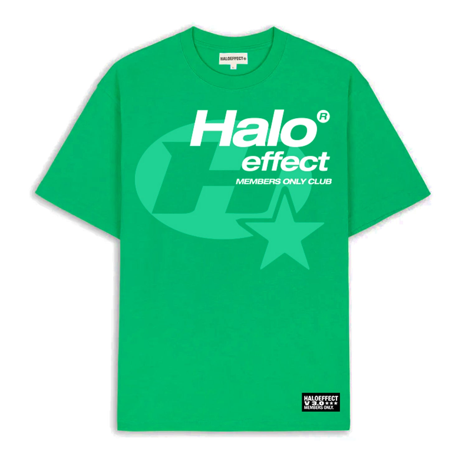 HALO STAR LOGO T-SHIRT(GREEN)