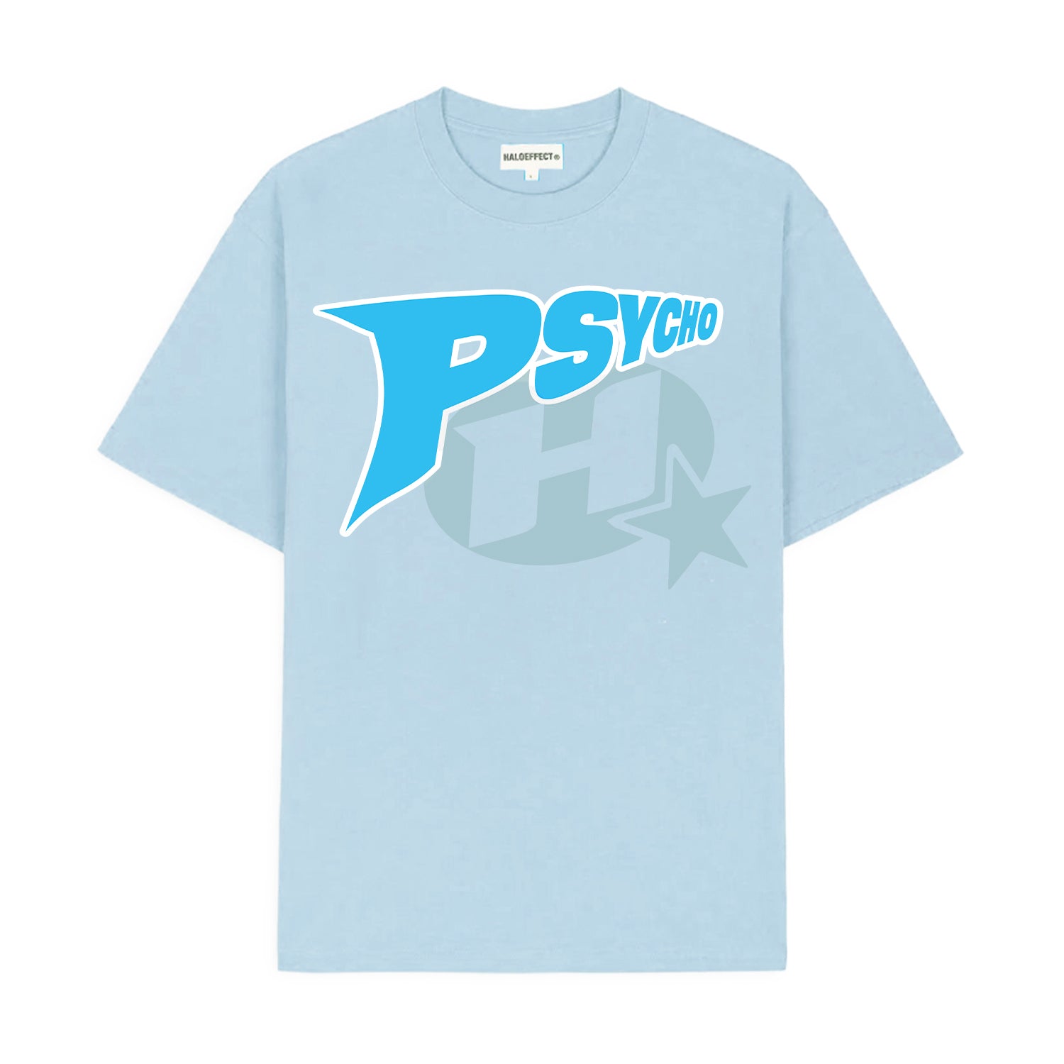 PSYCHO HALO T-SHIRT(STEEL BLUE)